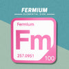FERMIUM Periodic Table Tile – Educational Wall Art for Science Lovers, 5.6 x 5.6 Inches