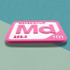 MENDELEVIUM Periodic Table Tile – Educational Wall Art for Science Lovers, 5.6 x 5.6 Inches
