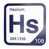 HASSIUM Periodic Table Tile – Educational Wall Art for Science Lovers, 5.6 x 5.6 Inches