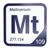 MEITNERIUM Periodic Table Tile – Educational Wall Art for Science Lovers, 5.6 x 5.6 Inches