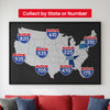Interstate 705 road sign replica indoor wall decor lifestyle image