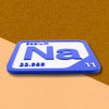 SODIUM Periodic Table Tile – Educational Wall Art for Science Lovers, 5.6 x 5.6 Inches