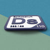 DARMSTADTIUM Periodic Table Tile – Educational Wall Art for Science Lovers, 5.6 x 5.6 Inches