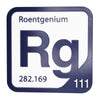 ROENTGENIUM Periodic Table Tile – Educational Wall Art for Science Lovers, 5.6 x 5.6 Inches