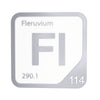 FLEROVIUM Periodic Table Tile – Educational Wall Art for Science Lovers, 5.6 x 5.6 Inches