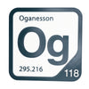 OGANESSON Periodic Table Tile – Educational Wall Art for Science Lovers, 5.6 x 5.6 Inches