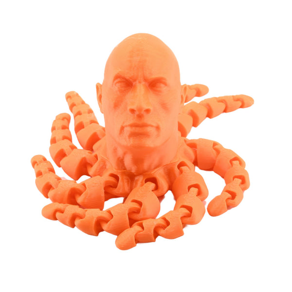 The Rocktopus 3D Printed Articulated Fidget Toy – Artistic Octopus Design, Stress Relief for All Ages