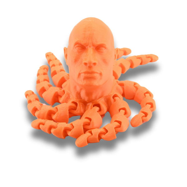 The Rocktopus 3D Printed Articulated Fidget Toy – Artistic Octopus Design, Stress Relief for All Ages