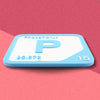 PHOSPHORUS Periodic Table Tile – Educational Wall Art for Science Lovers, 5.6 x 5.6 Inches