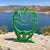 Green Ranger Helmet Thick Silhouette — lifestyle