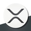 Modern XRP Wall Sign – Cryptocurrency Decor | XRP Logo Wall Art | 8.66" x 8.66" | Adhesive Backing | Perfect Gift for Crypto Enthusiasts