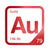 Gold periodic table Elemental Tile in Red