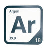 ARGON Periodic Table Tile – Educational Wall Art for Science Lovers, 5.6 x 5.6 Inches