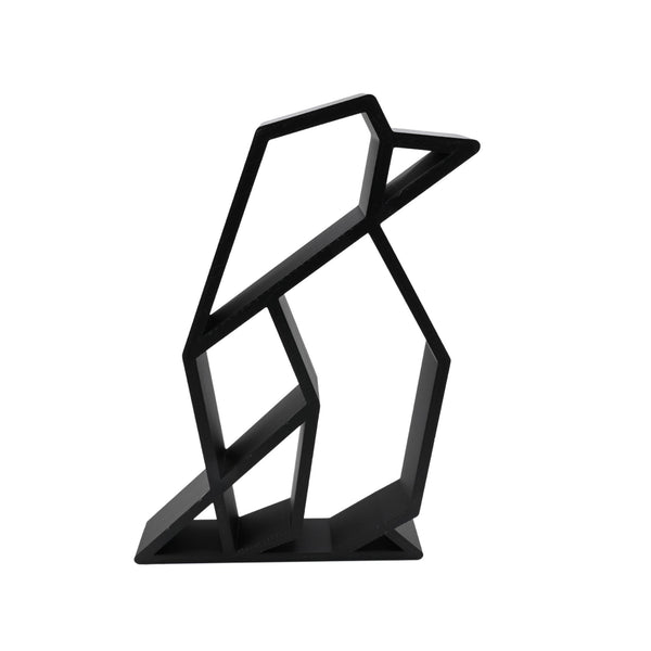 Abstract King Penguin Sculpture, Minimalist Line Art Penguin, Arctic Anima, Home Decor, Modern Hobbies and Desk Line Art