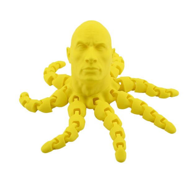 The Rocktopus 3D Printed Articulated Fidget Toy – Artistic Octopus Design, Stress Relief for All Ages
