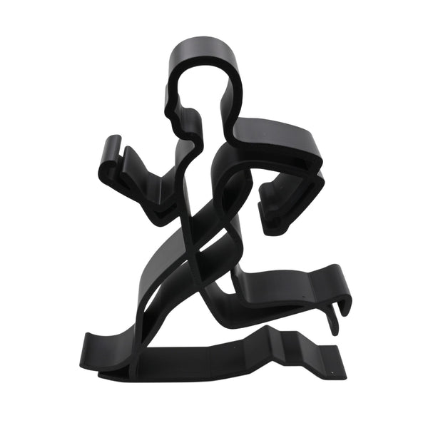 Abstract Male Runner, Minimalist Line Art Sports, Running Silhouette Home Decor, Modern Hobbies and Desk Line Art