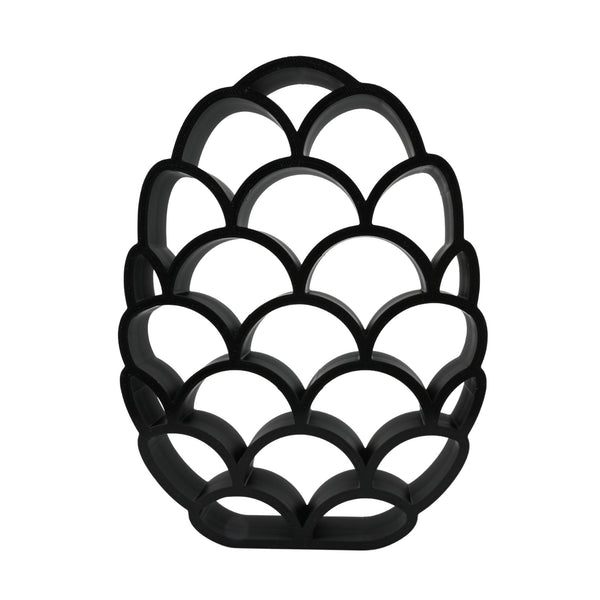 Dragon Scales Easter Egg, Minimalist Line Art, Silhouette Statue, Timeless Festive Home Decor, Modern Hobbies, Desk Line Art