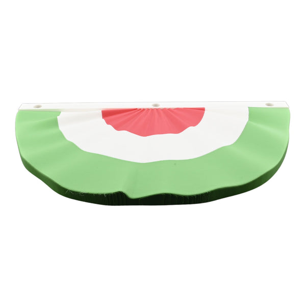 Apple Blossom Tri Color Flag - 9.6" x 5.2" x 0.68", 5 oz