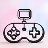 Gamer Controller Decor, Minimalist Line Art Controller, Game Controller Silhouette Home Decor, Modern Hobbies and Desk Line Art