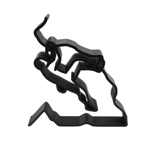 Cliff Hanger, Minimalist Line Art, Rock Climber Home Decor, Modern Hobbies and Desk Line Art, Adventure-Inspired Art for Outdoor Enthusiasts