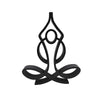 Upward Salute Pose Yoga Decor, Minimalist Line Art, Harmony & Connection Home Decor, Modern Hobbies, Desk Line Art