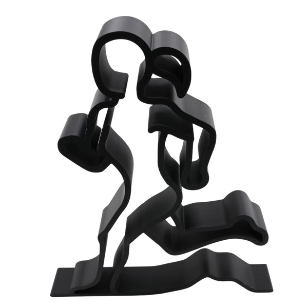 Athletic Female Runner, Minimalist Line Art Athlete, Strong and Focused Female SilhouetteHome Decor, Modern Hobbies and Desk Line Art