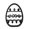 Squiggly Wave Easter Egg, Minimalist Line Art, Silhouette Statue, Seasonal Charm Home Decor, Modern Hobbies, Desk Line Art