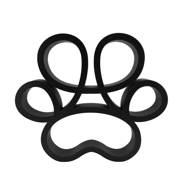 Curly Cat Paw Sculpture, Minimalist Line Art, Cat Paw Silhouette Decor, Pet Lover Gift, Home Decor, Modern Hobbies, Desk Line Art