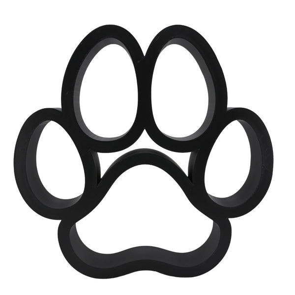 Classic Dog Paw Sculpture, Minimalist Line Art, Dog Paw Silhouette Decor, Pet Lover Gift, Home Decor, Modern Hobbies, Desk Line Art