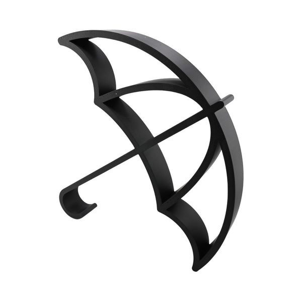 Open Umbrella Sculpture, Minimalist Line Art Decor, Umbrella Silhouette Home Decor, Modern Hobbies and Desk Line Art