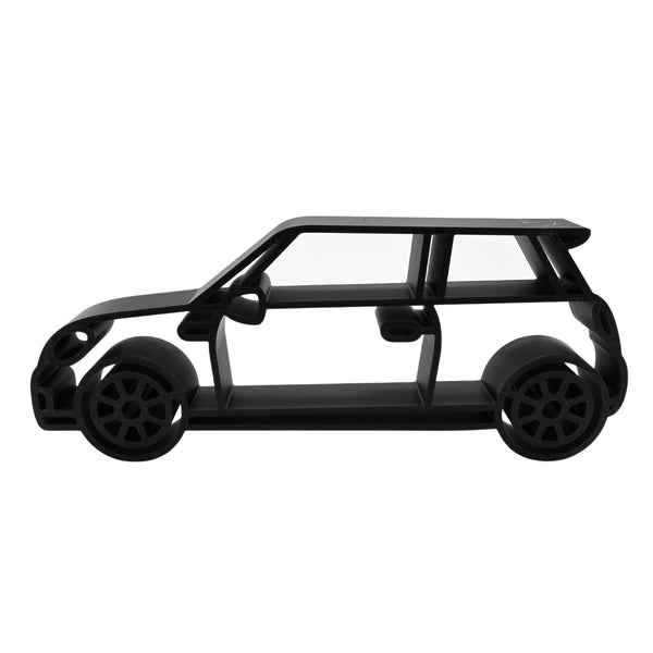 Mini Cooper S Side View, Minimalist Line Art, Modern Car Silhouette Home Decor, Modern Hobbies and Desk Line Art