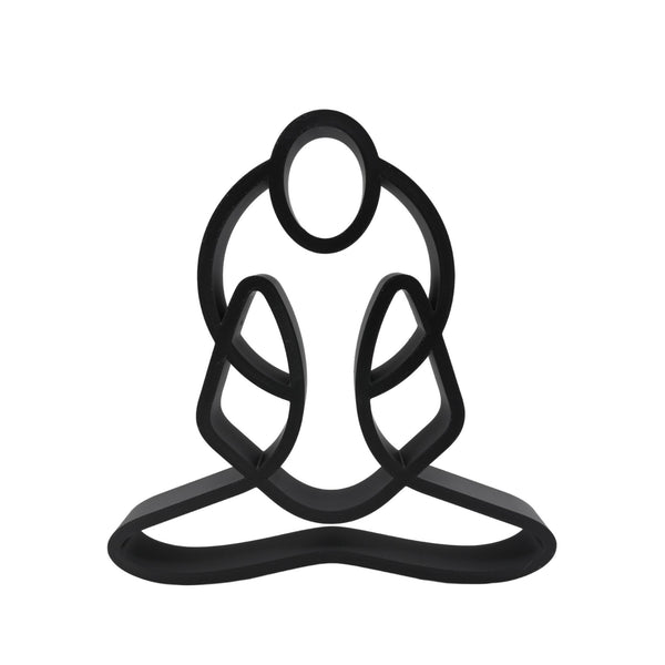 Easy Pose Trinity Yoga Art, Minimalist Line Art, Harmony & Progress Home Decor, Modern Hobbies, Desk Line Art