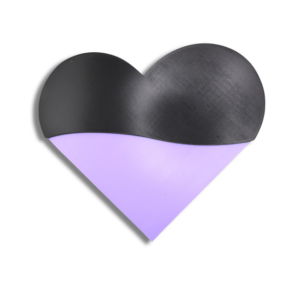 Duo-Tone Decorative Hearts – Vibrant and Stylish Color Combinations