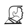 Donald Trump Side Silhouette, Minimalist Line Art Decor, Elegant Leadership Artwork, Home Decor, Modern Hobbies, Desk Line Art
