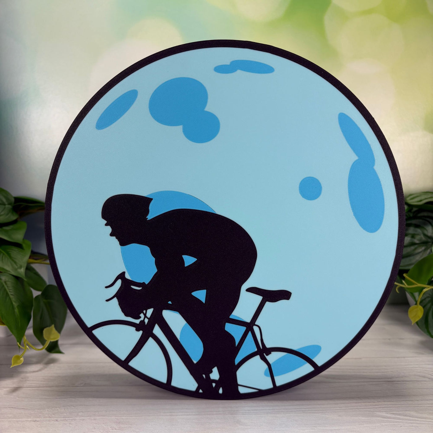 Moon Cyclist LED Light Box – product image 1