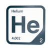 HELIUM Periodic Table Tile – Educational Wall Art for Science Lovers, 5.6 x 5.6 Inches