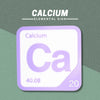 CALCIUM Periodic Table Tile – Educational Wall Art for Science Lovers, 5.6 x 5.6 Inches