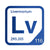Livermorium periodic table Elemental Tile in Blue