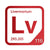 Livermorium periodic table Elemental Tile in Red