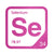 Selenium periodic table Elemental Tile in Magenta