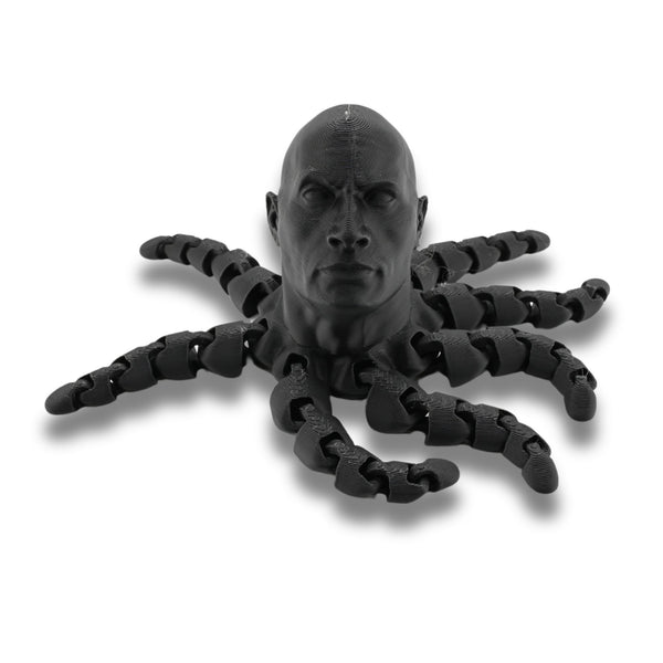 The Rocktopus 3D Printed Articulated Fidget Toy – Artistic Octopus Design, Stress Relief for All Ages