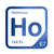 Holmium periodic table Elemental Tile in Blue