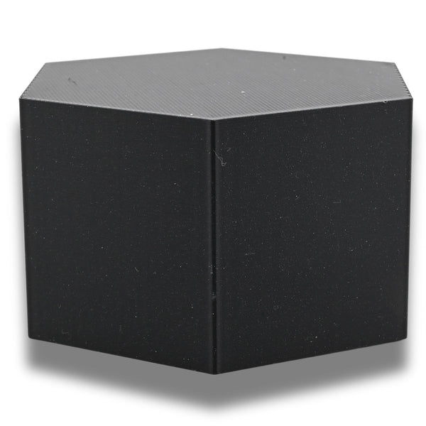 Large Octagon Action Figure Stands – Durable Display Set in Matte White or Black, Individual Heights or Full Set Available