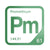 Promethium periodic table Elemental Tile in Green