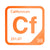 Californium periodic table Elemental Tile in Orange