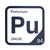 Plutonium periodic table Elemental Tile in Navy Blue