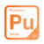 Plutonium periodic table Elemental Tile in Orange