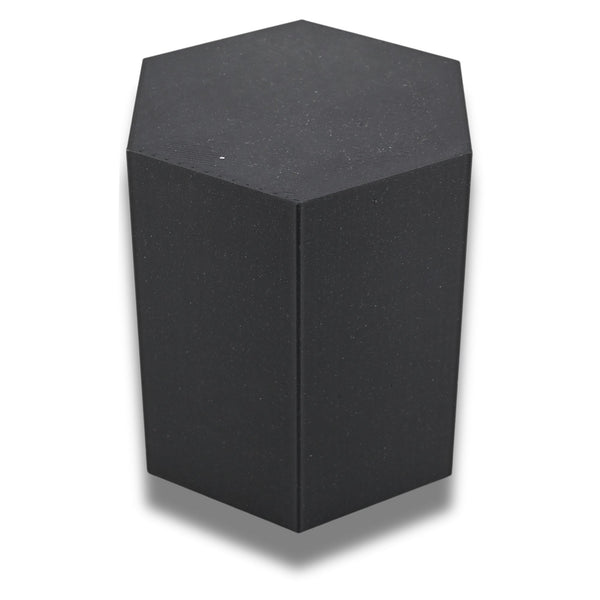 Large Octagon Action Figure Stands – Durable Display Set in Matte White or Black, Individual Heights or Full Set Available