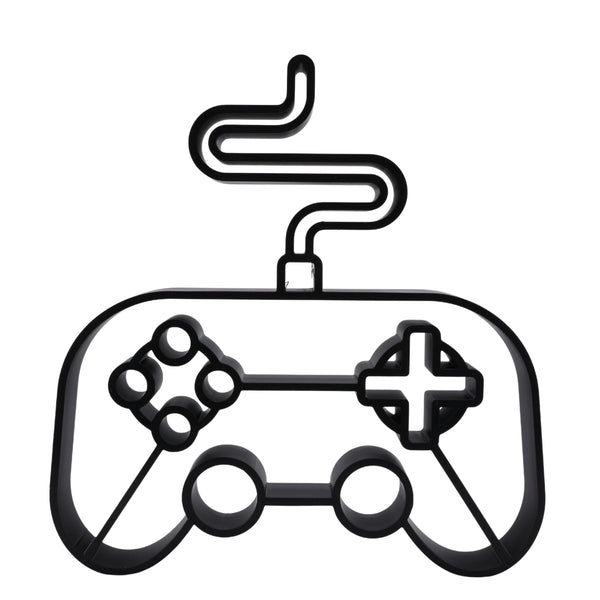 Video Game Controller Desk Decor, Minimalist Line Art Controller, Game Controller Silhouette Home Decor, Modern Hobbies and Desk Line Art