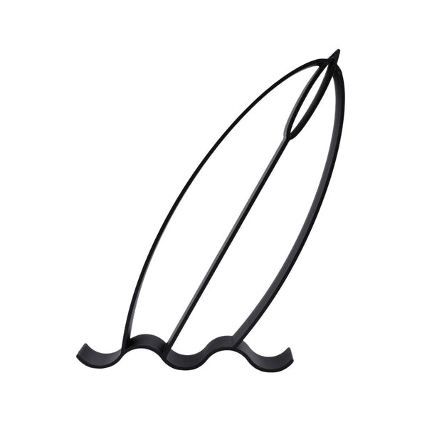 Surfboard Floating Figure, 3D Printed Line Art, Surfer Sculpture, Water Sports Gift Idea, Surf Decorations, Surfing Gift Surfer